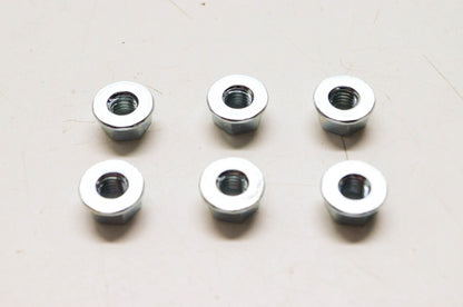 OEM Kawasaki 92015-1078 Flanged Nut 6mm Qty 6 NOS