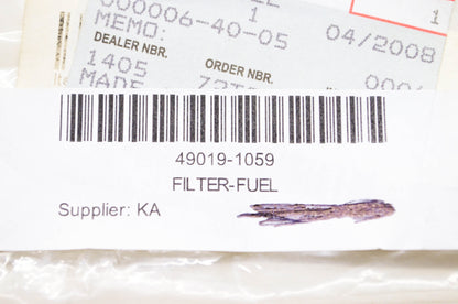 OEM Kawasaki 49019-1059 Fuel Filter NOS