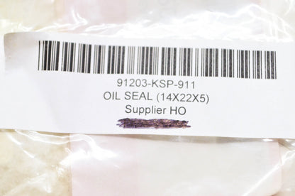 OEM Honda 91203-KSP-911 Oil Seal 14X22X5 NOS