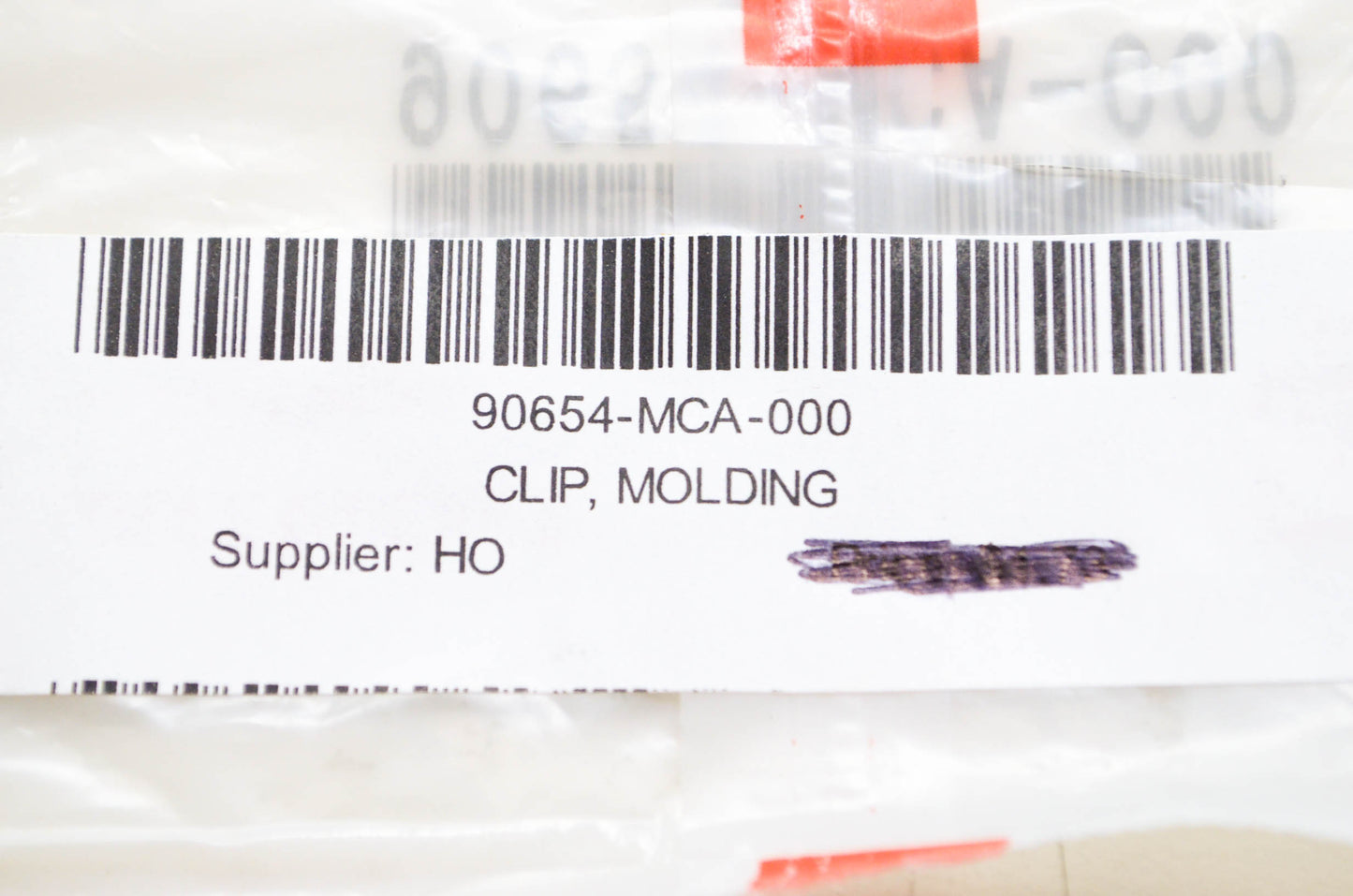 OEM Honda 90654-MCA-000 Molding Clip NOS