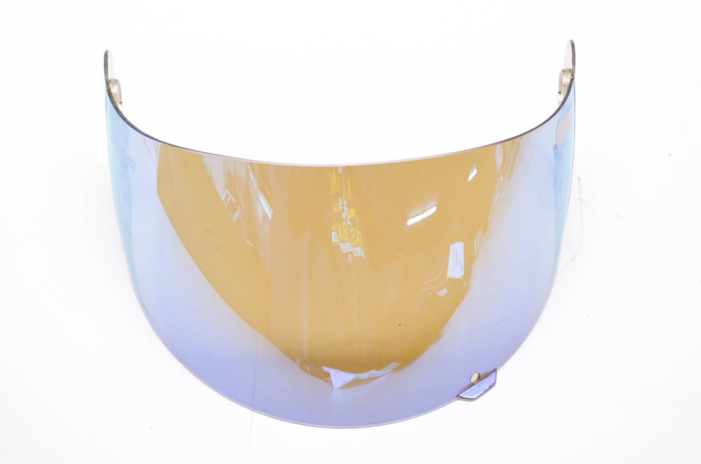 New Icon Blue Replacement Helmet Shield NOS