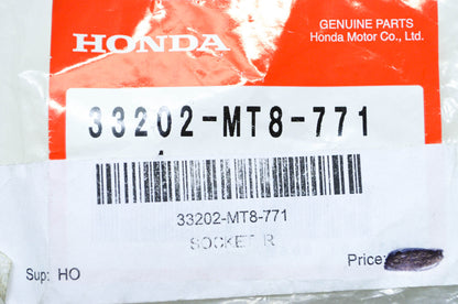 OEM Honda 33202-MT8-771 Right Socket NOS