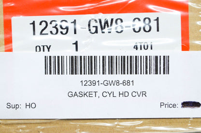 OEM Honda 12391-GW8-681 Cylinder Head Cover Gasket NOS