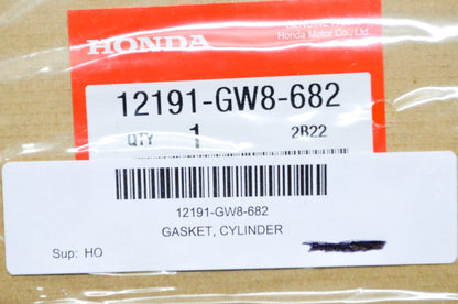 OEM Honda 12191-GW8-682 Cylinder Gasket NOS