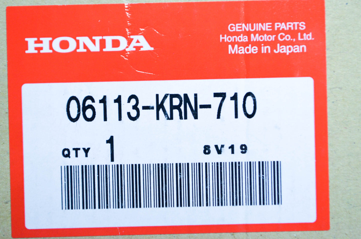 OEM Honda 06113-KRN-710 Gasket Sheet Kit A NOS