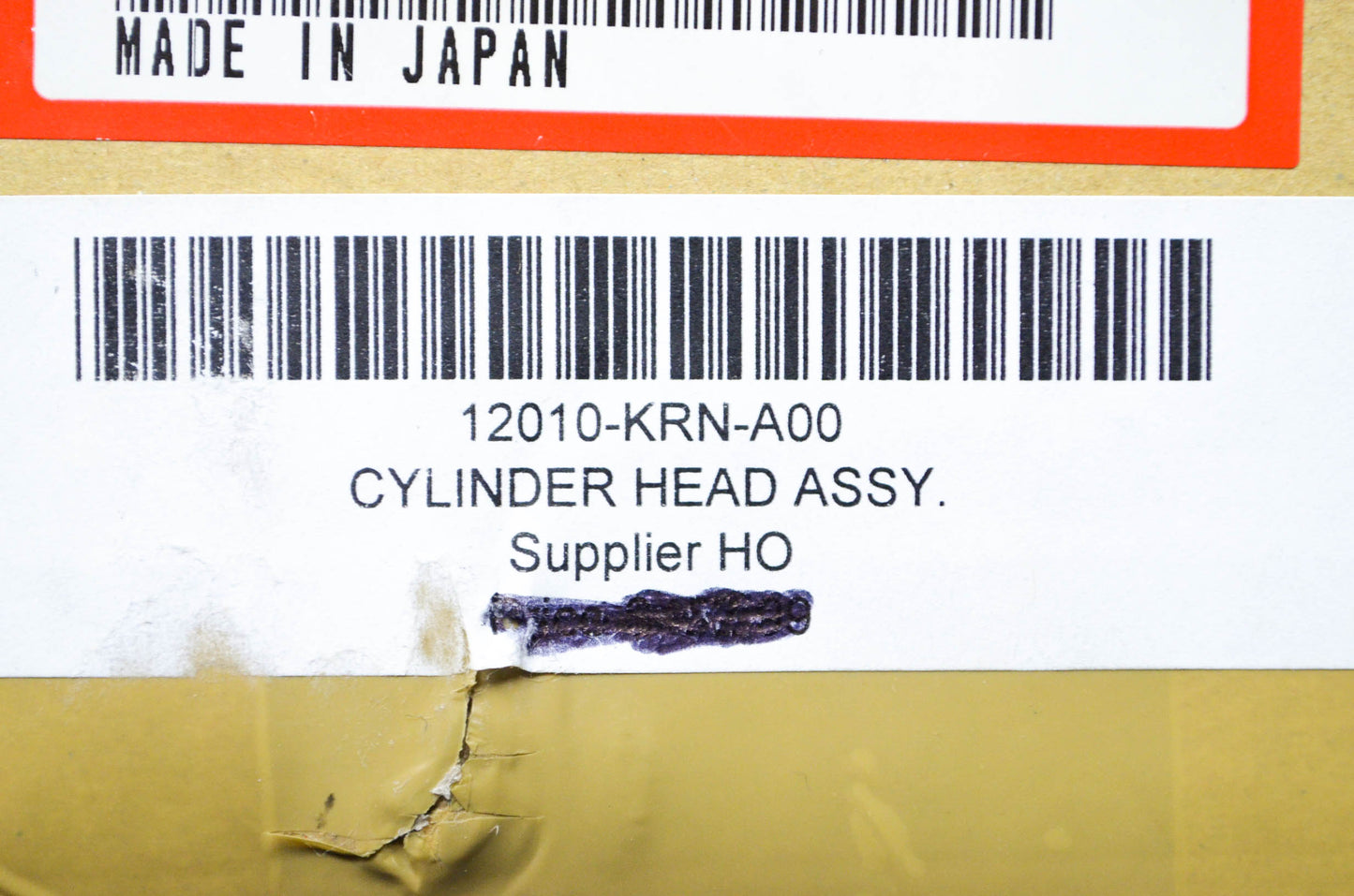 New OEM Honda Cylinder Head Assembly NOS