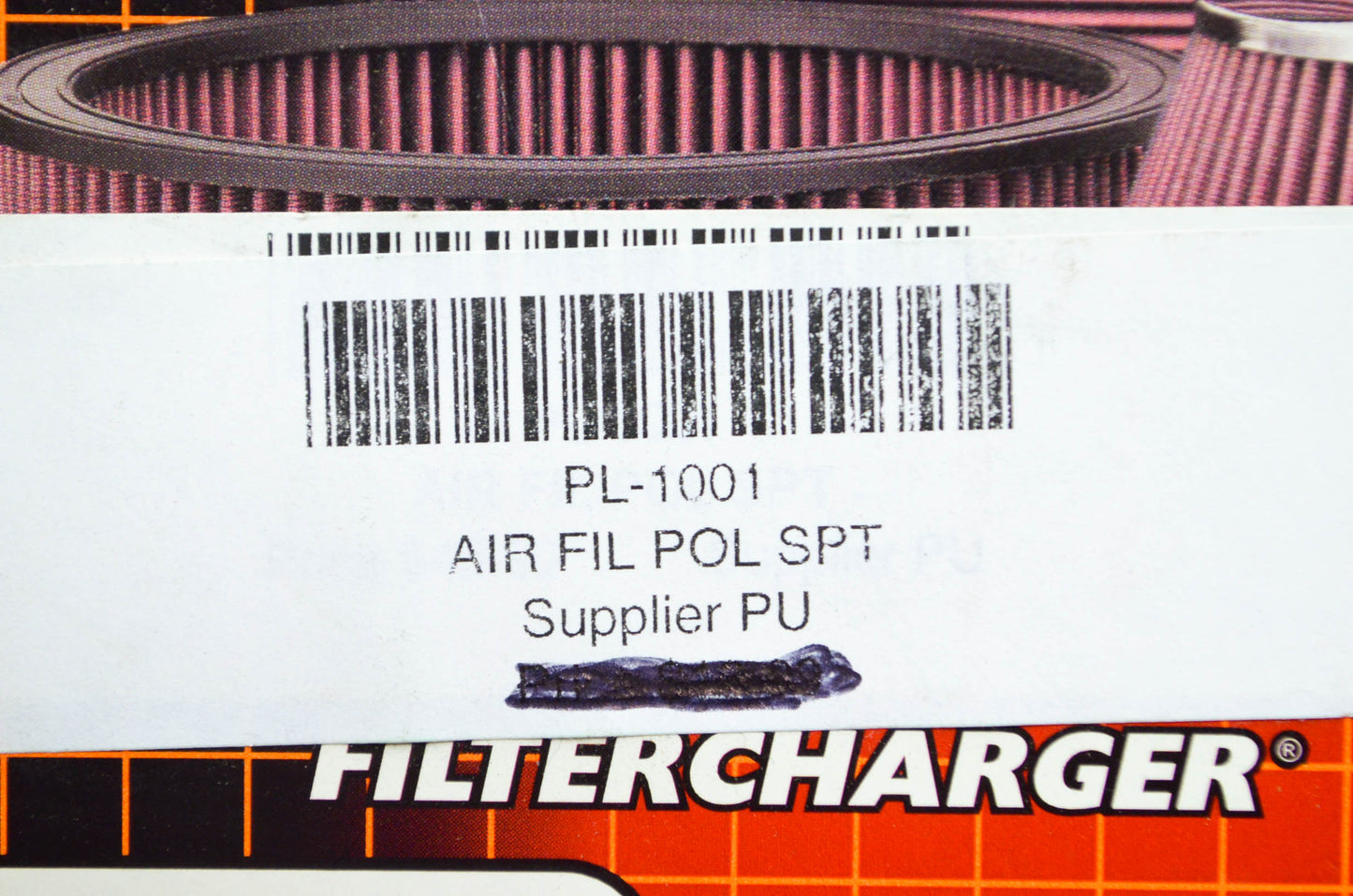 K&N PL-1001 Pl-1001 High Flow Air Filter NOS