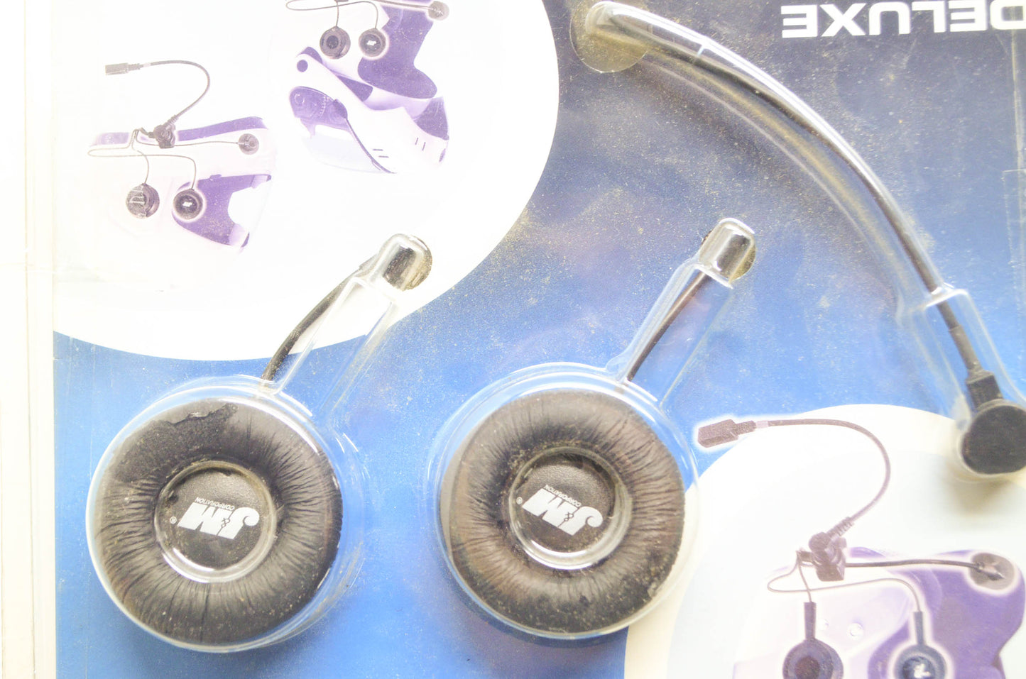 J&M HS-BCD277-FF Deluxe 277 Series Helmet Headset NOS