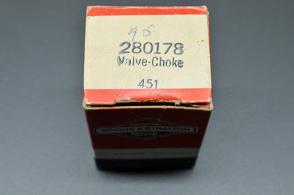 OEM Briggs & Stratton 280178 Choke Valve Qty 2 NOS