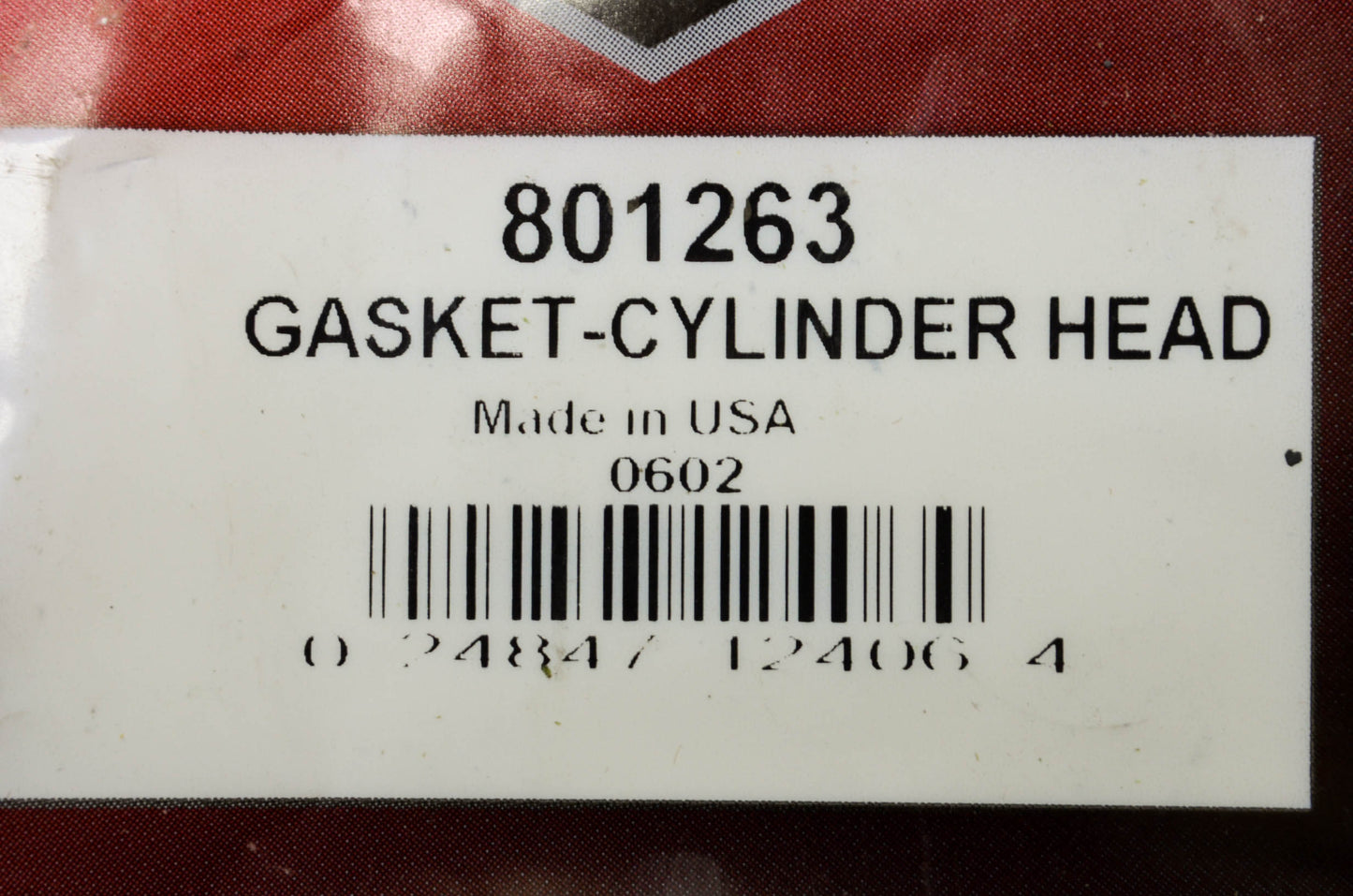 New OEM Briggs & Stratton 801263 Cylinder Head Gasket NOS