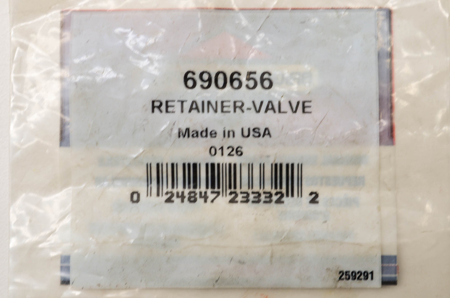 Valve Retainer NOS