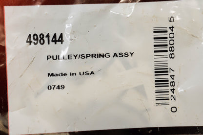 New OEM Briggs & Stratton 498144 Spring Pulley Assembly NOS