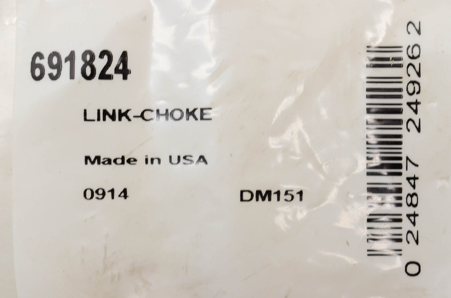 New OEM Briggs & Stratton 691824 Choke Link NOS