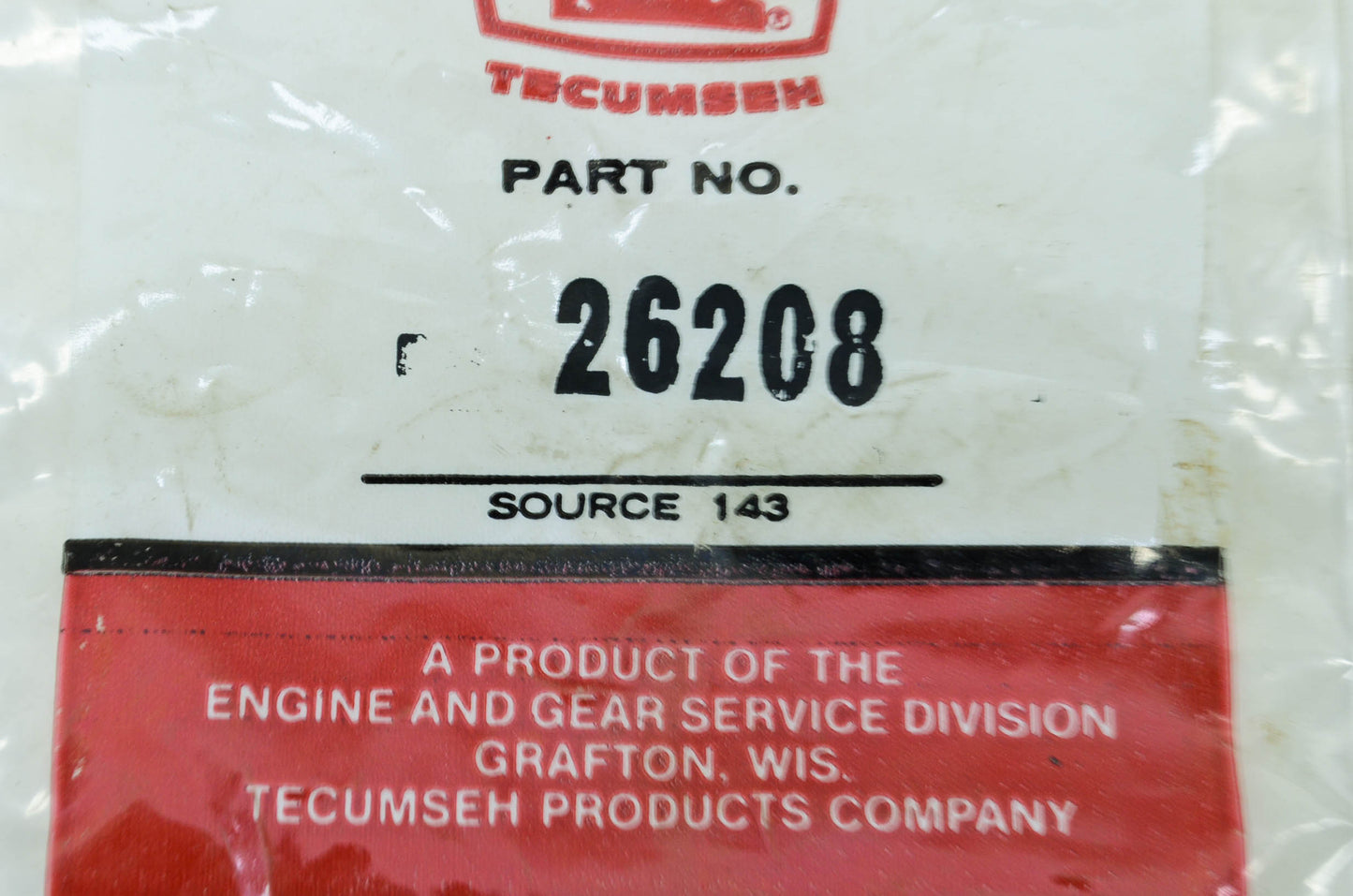 Tecumseh 26208 Oil Seal NOS