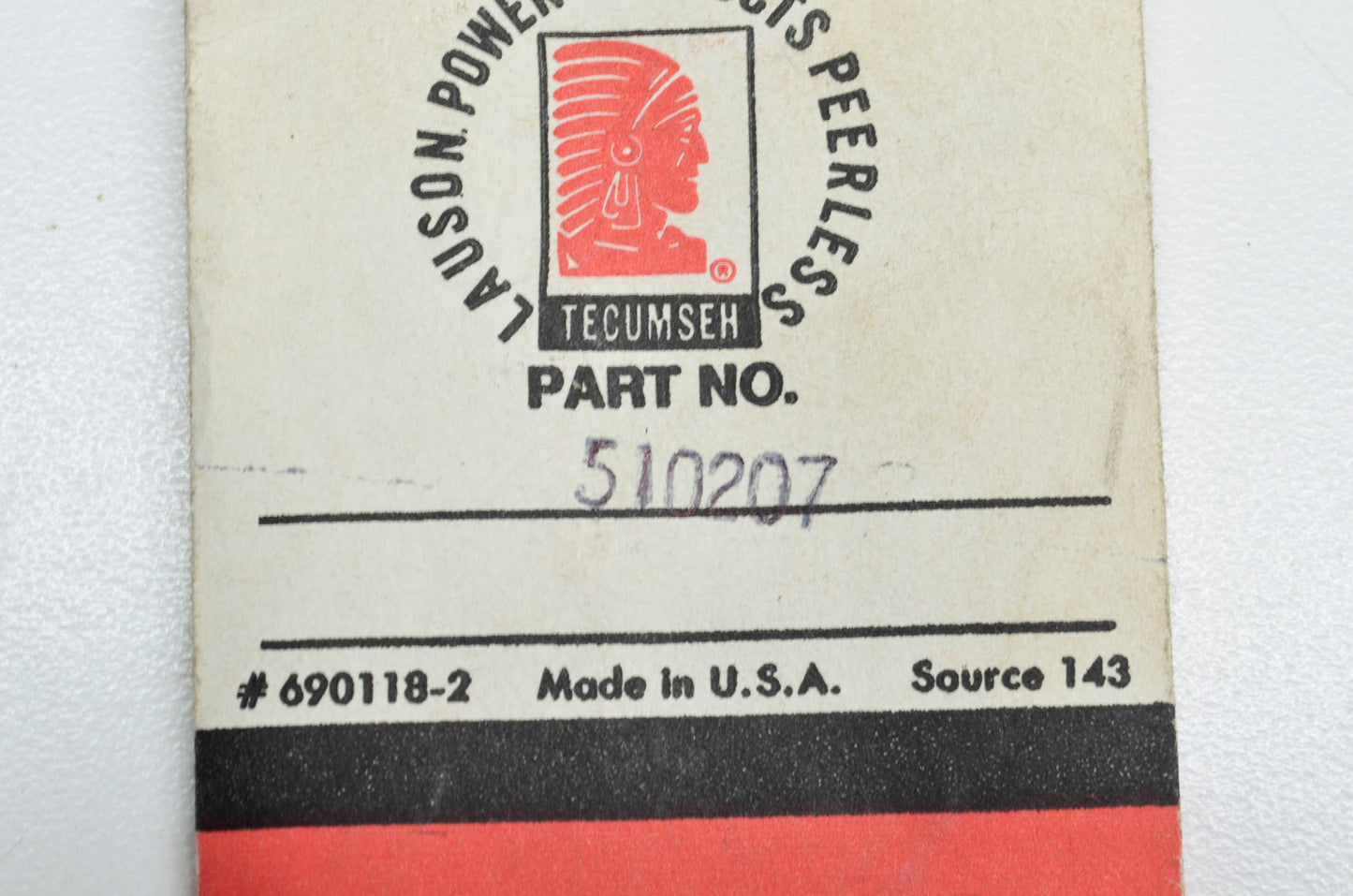 New OEM Tecumseh Muffler Gasket NOS