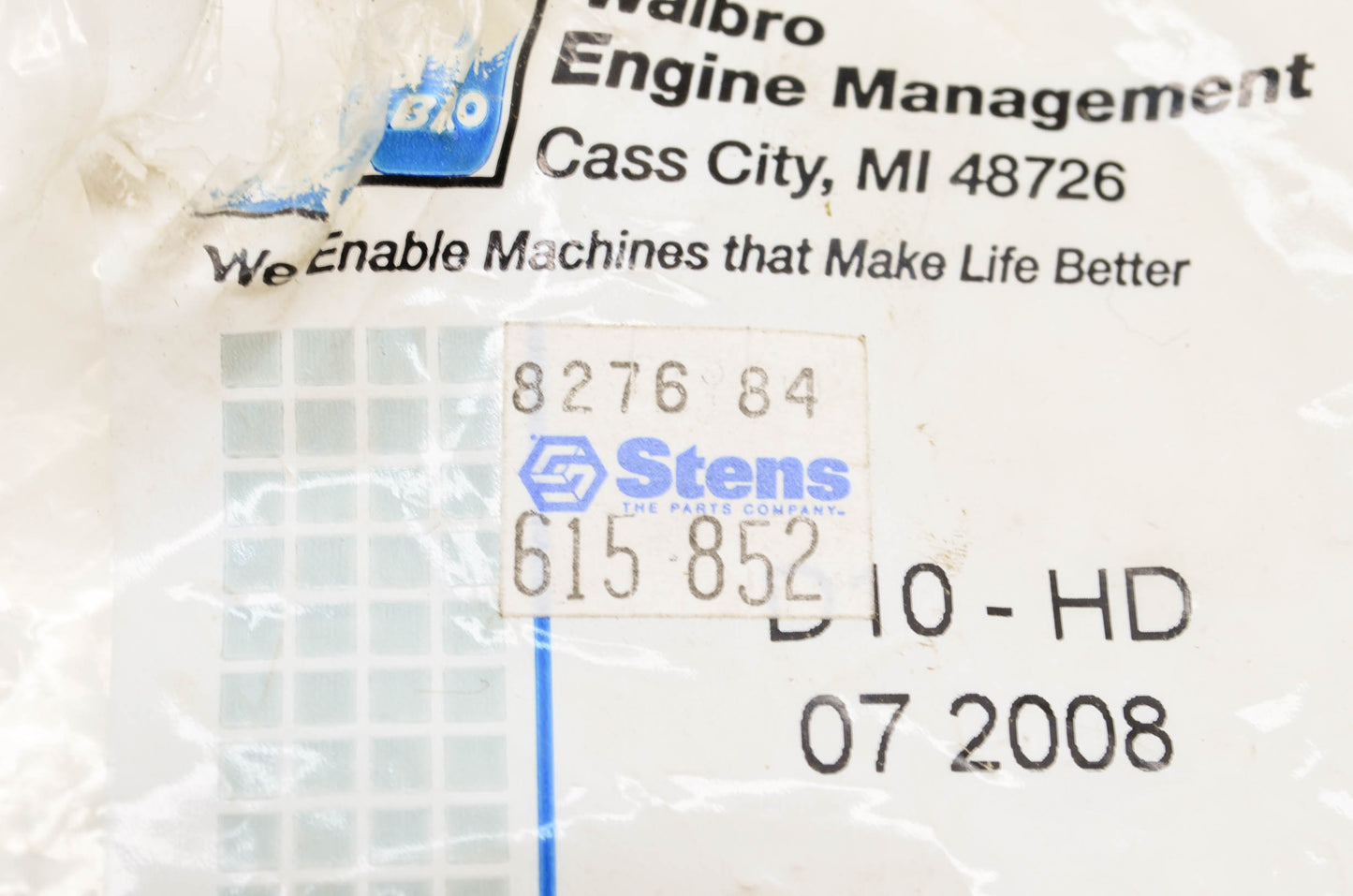 New Stens Gasket & Diaphragm Kit NOS