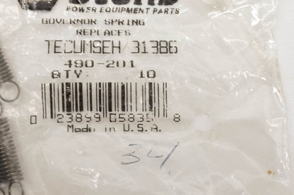 Stens 490-201 Governor Spring Qty 4 NOS
