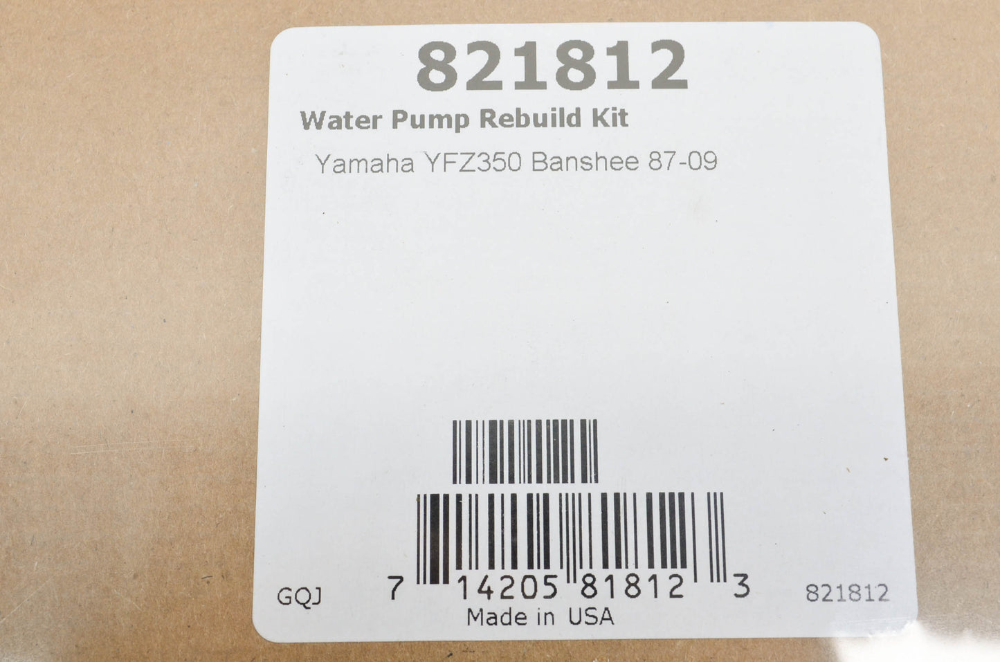 Water Pump Rebuild Kit Yamaha YFZ350 Banshee 87-09 NOS