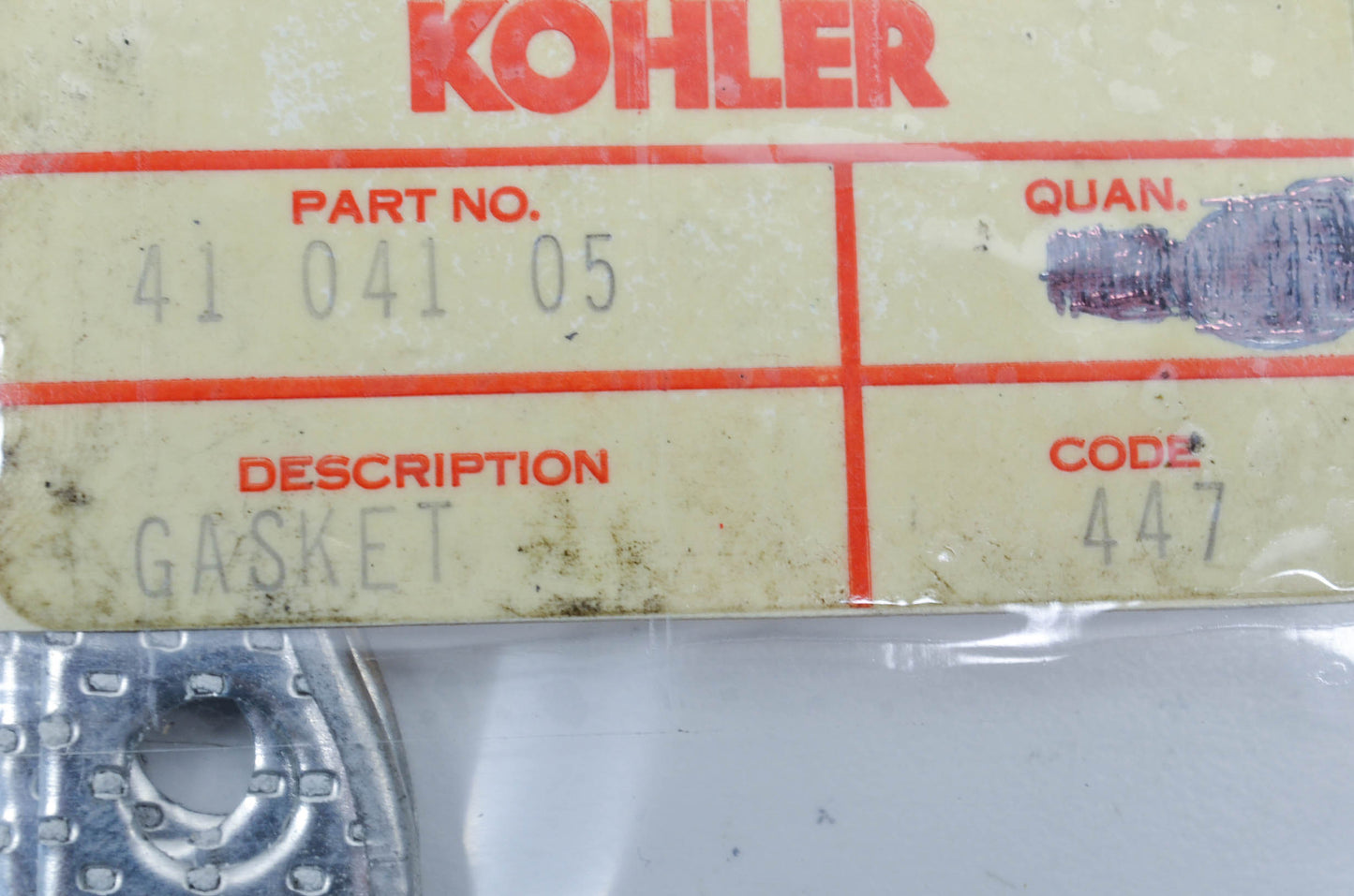 New OEM Kohler Head Gasket NOS