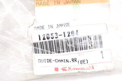 OEM Kawasaki 12053-1204 Rear Right Hand Chain Guide NOS