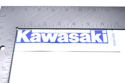 OEM Kawasaki 56052-0506 Fuel Tank Cover Mark NOS