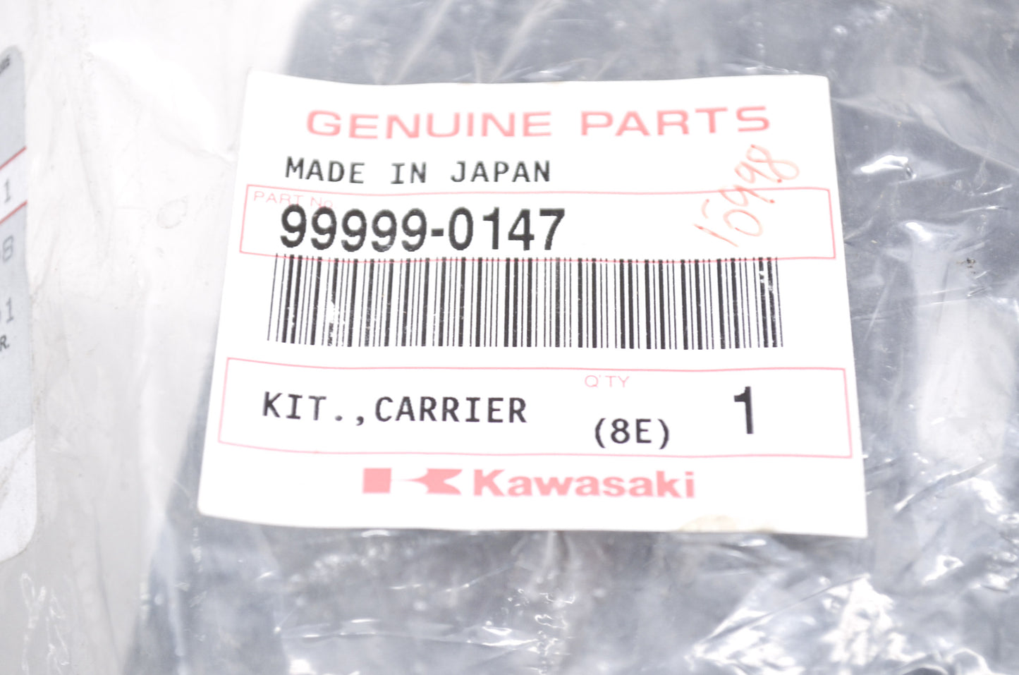 New OEM Kawasaki Rear Rack 99999-0147 NOS