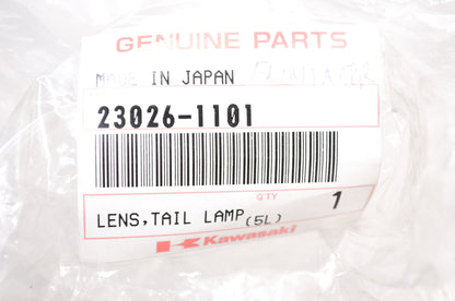 OEM Kawasaki 23026-1101 Tail Lamp Lens NOS