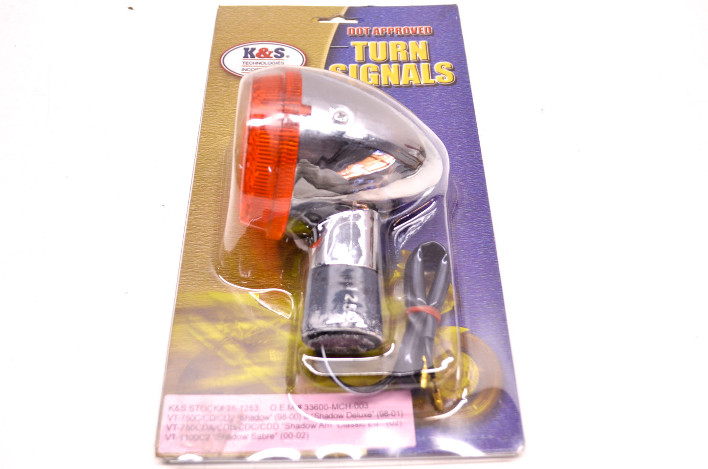 Rear Right Turn Signal 225-1253 NOS