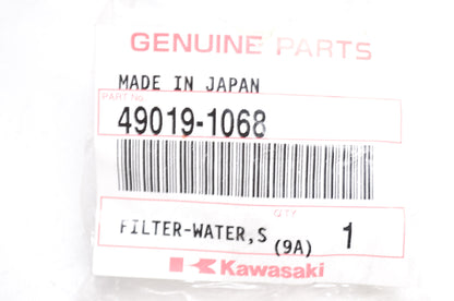 New OEM Kawasaki Water Strainer Filter 49019-1068 NOS