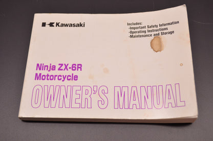 OEM Kawasaki 99987-1486 Owner's Manual ZX600P8F