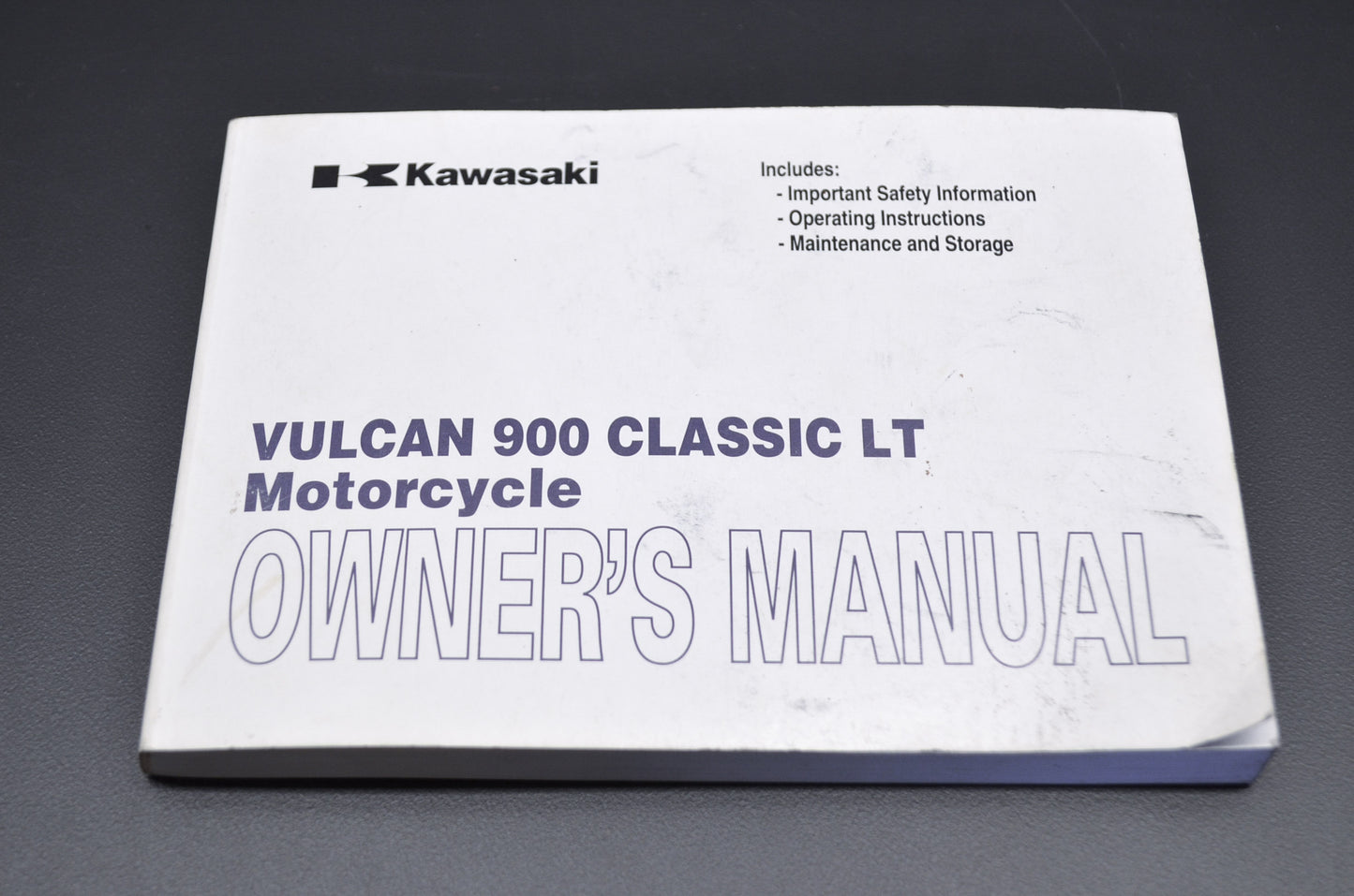 OEM Kawasaki 99987-1512 Owner's Manual VN900D9F