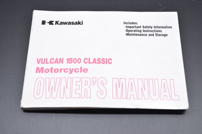 OEM Kawasaki 99987-1465 Owner's Manual VN1500N8F