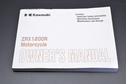 OEM Kawasaki 99987-1137 Owner's Manual ZR1200-A3
