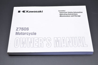 OEM Kawasaki 99987-1367 Owner's Manual ZR750K6F NOS