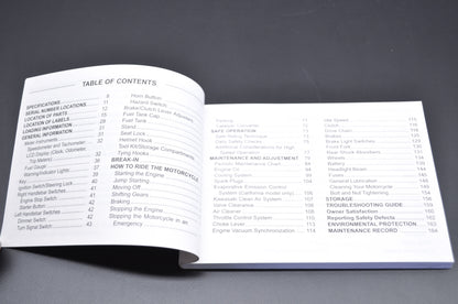 OEM Kawasaki 99987-1367 Owner's Manual ZR750K6F NOS