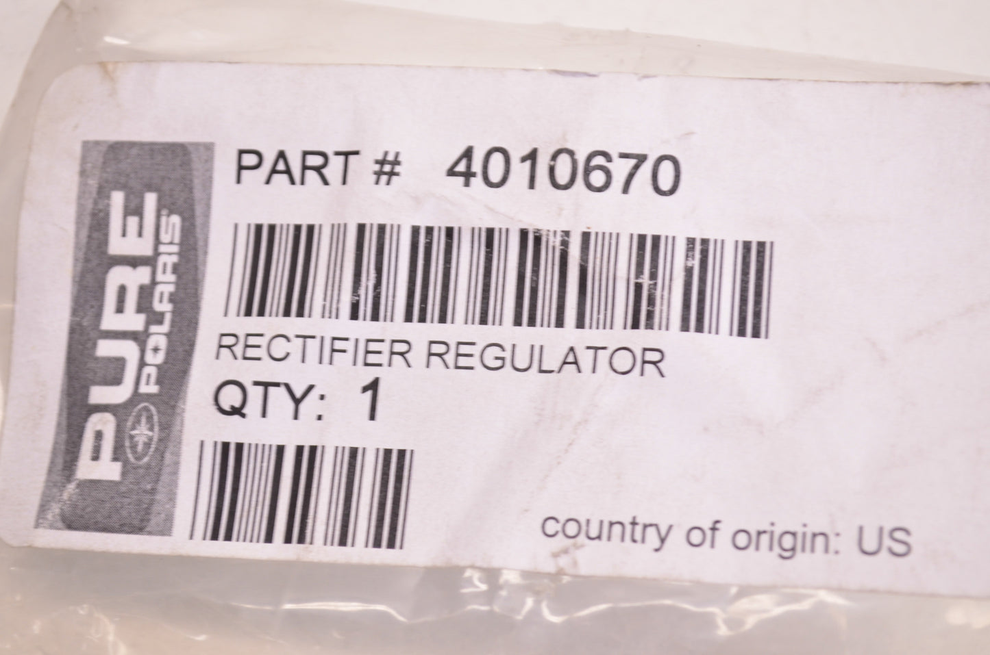New OEM Polaris 4010670 Rectifier Regulator Replc. 4010670 Kit NOS