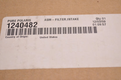 OEM Polaris 1240482 Intake Filter Assembly NOS