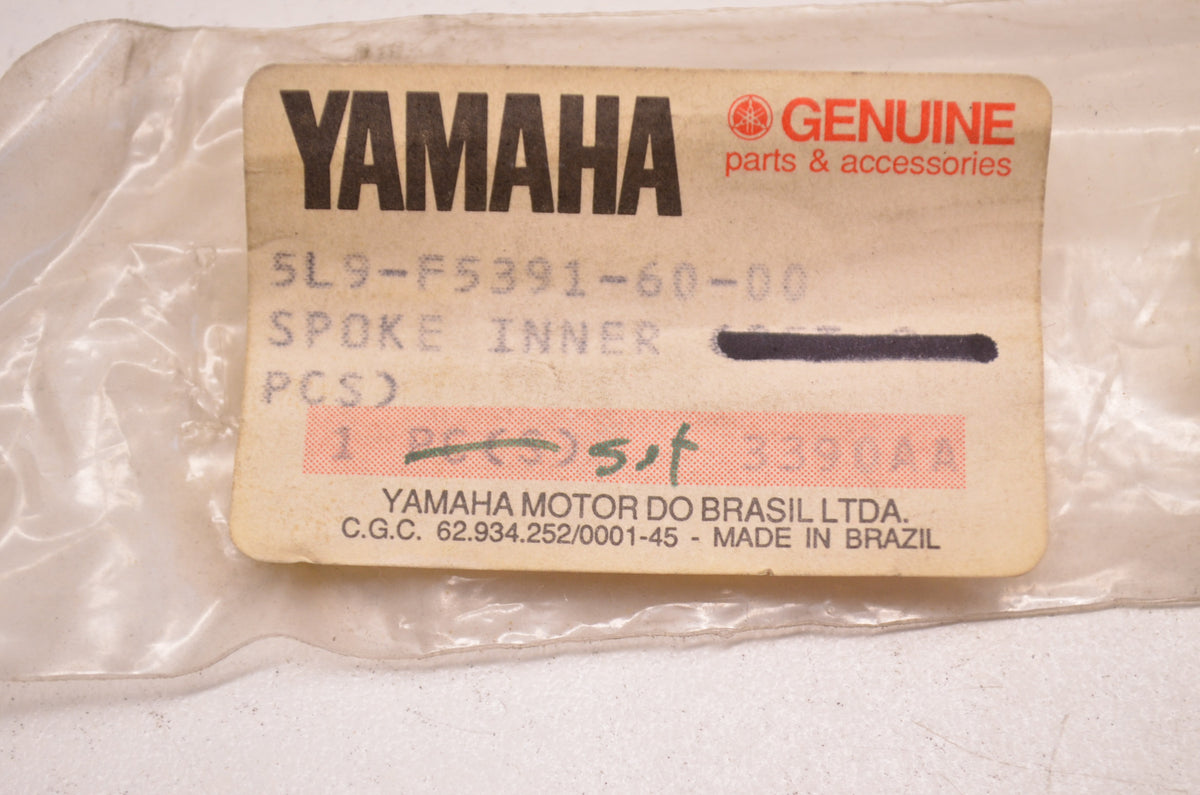OEM Yamaha 5L9-F5391-60-00 Inner Spoke Qty 7 NOS