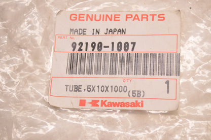 OEM Kawasaki 92190-1007 Blue Tube 5X10X1000 NOS