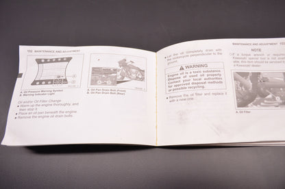 OEM Kawasaki 99987-1704 Owner's Manual VN1700A/B