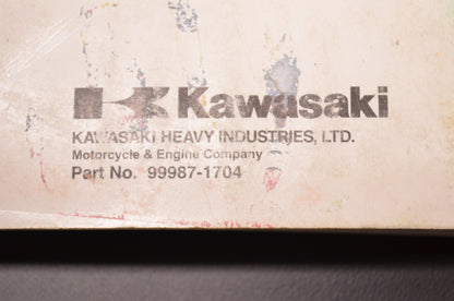 OEM Kawasaki 99987-1704 Owner's Manual VN1700A/B