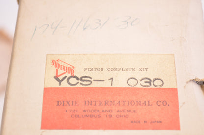 Superior 174-11631-30 , YCS-1 030 Yamaha Piston Kit 0.30mm NOS