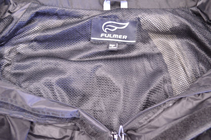 Fulmer TRS2BLK, TRS2BLK2XL Black Reflective Rainsuit Jacket 2XL NOS