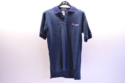 Dolphin Cove M8880010 Triumph Blue Green Cotton Polo Shirt Small NOS