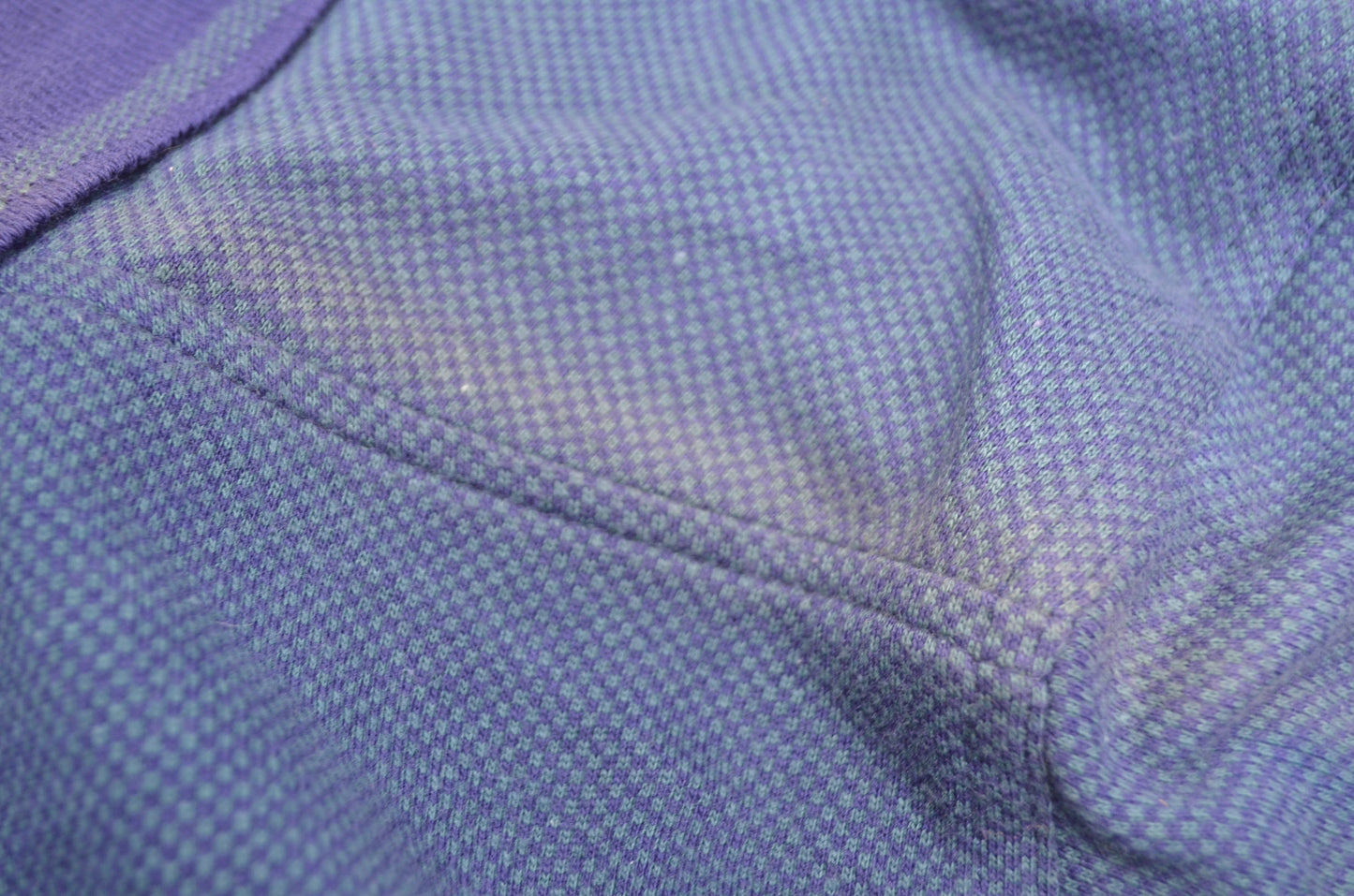 Dolphin Cove M8880010 Triumph Blue Green Cotton Polo Shirt Small NOS
