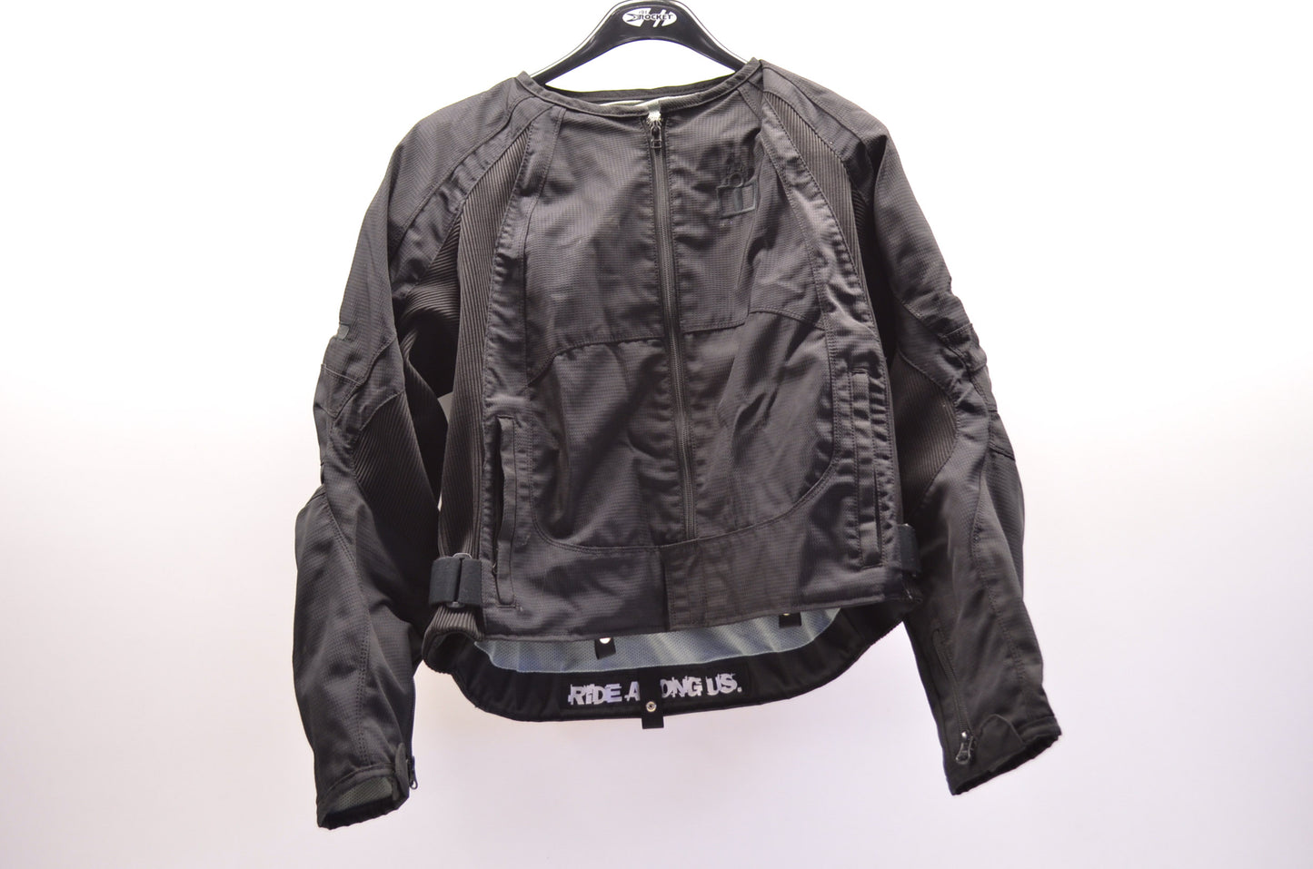 iicon Black Asphalt Tech Padded Merc Jacket Medium