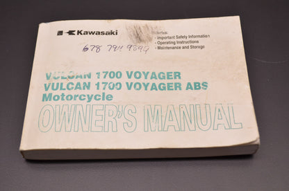 OEM Kawasaki 99987-1602 Owner's Manual VN1700A/B