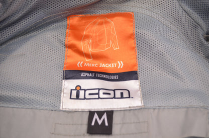 iicon Black Asphalt Tech Padded Merc Jacket Medium