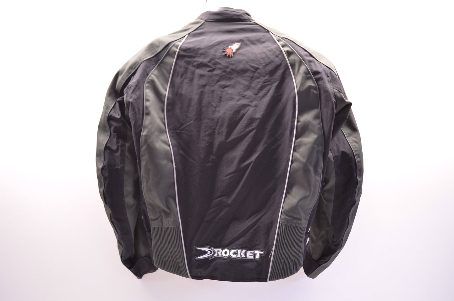 Black Grey Padded Jacket Small