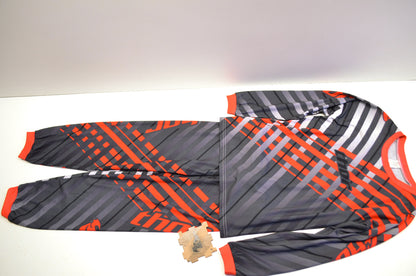 S10 Youth Red Medium Pajama Set NOS
